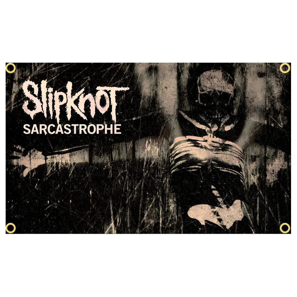 Slipknot Heavy Metal Band Flag – 3x5 Ft Polyester Tapestry for Indoor & Outdoor Decoration - Premium flag from Lizard Vigilante - Just $13.99! Shop now at Lizard Vigilante