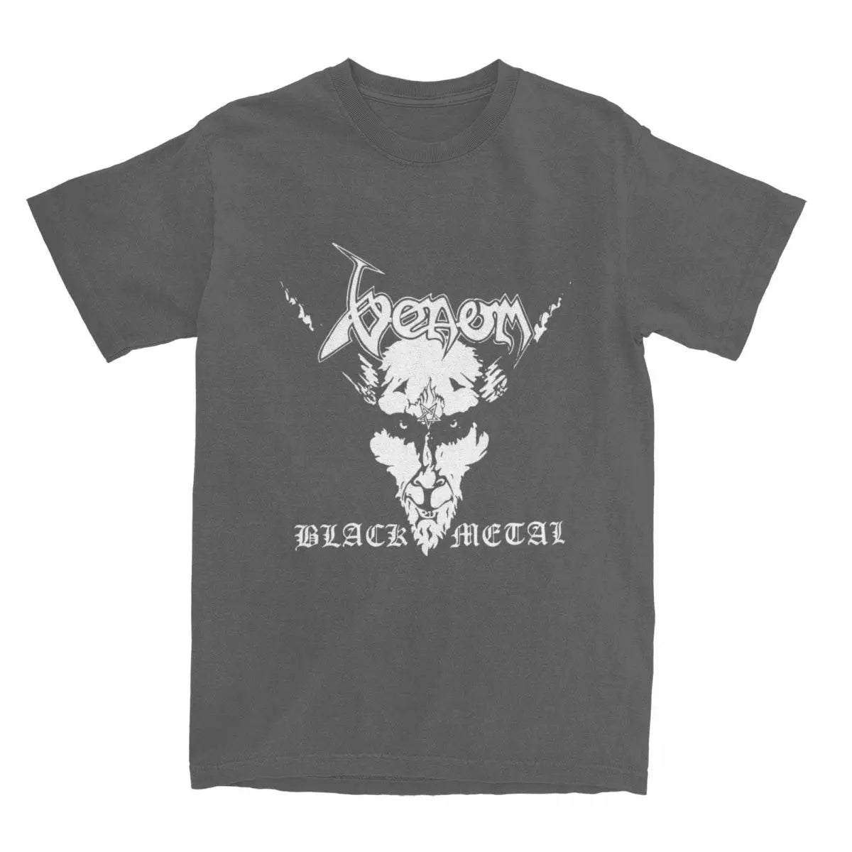 Venom Black Metal Band T-Shirts Unisex Cotton Short Sleeve Round Neck Shirt Clothes - Premium t-shirt from Lizard Vigilante - Just $23.88! Shop now at Lizard Vigilante