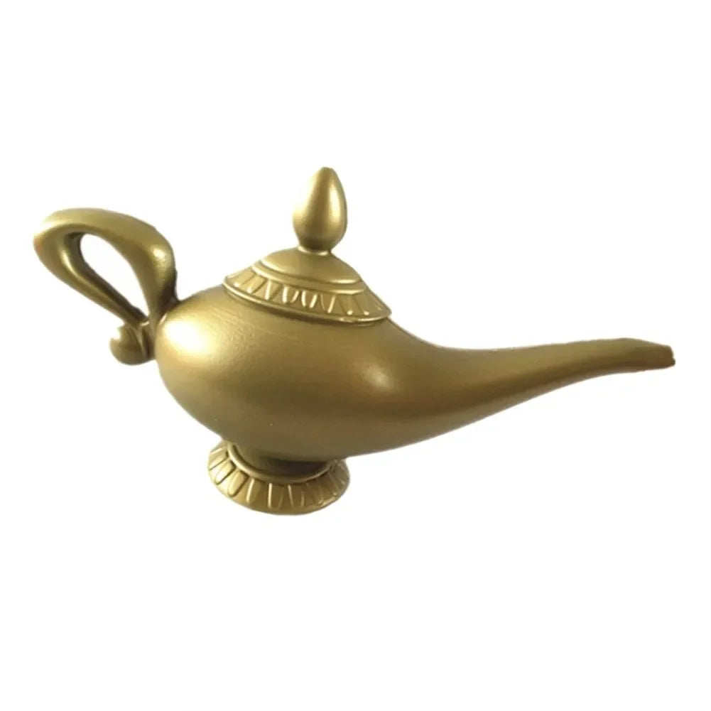 Aladdin Genie Lamp Cartoon Movie Costume Props Halloween Christmas Tea Pot Cartoon Genie Lamp Shape Party Ornament Figurine - Premium prop from Lizard Vigilante - Just $19.99! Shop now at Lizard Vigilante