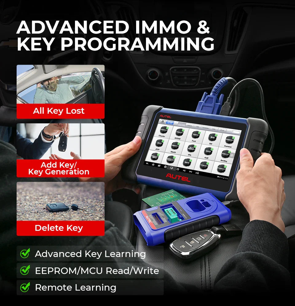 Autel MaxiIM IM508S XP400 PRO OBD2 Automotive Scanner IMMO Key Programming Diagnostic Tools For All Cars All-in-One Programmer