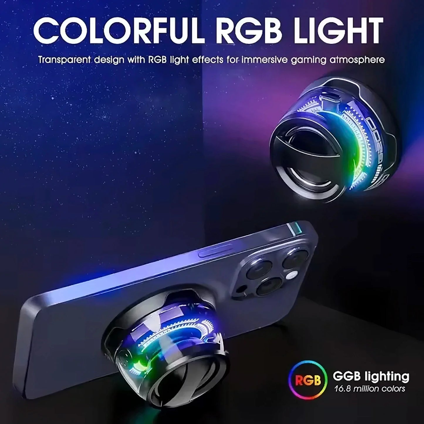 2025 New Portable Mini Bluetooth Speaker G200 RGB Lighting Magnetic Speaker BT5.3 Mini Sound Box 7 Hours Playback Phone Holder