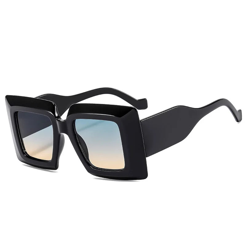 VOLT//BLOK 2025 PunkSquare UV400 Shades — Oversized Futurist Goggle Sunglasses for Women & Men | Cyber-Street Retro Eyewear, Photochromic Anti-Reflective Fashion Bomb - Premium shades from dsers - Just $15.99! Shop now at Lizard Vigilante