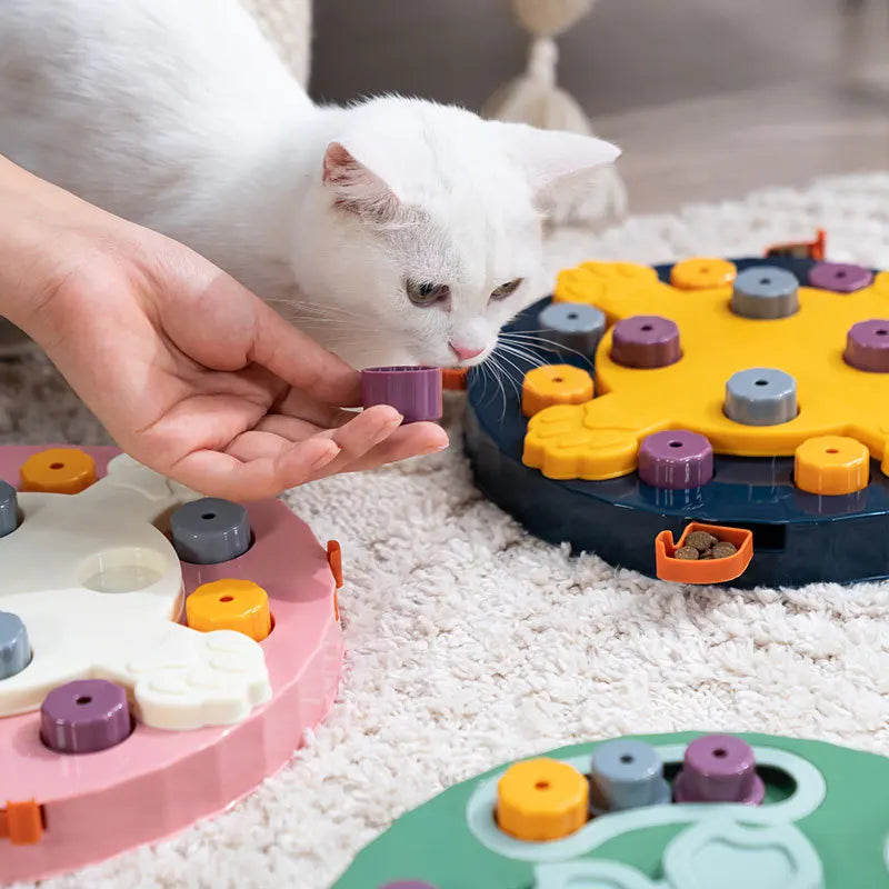 Dog Puzzle Toys Slow Feeder – Interactive Food Dispenser for Puppy IQ Enhancement - Premium dog toys from Lizard Vigilante - Just $23.37! Shop now at Lizard Vigilante