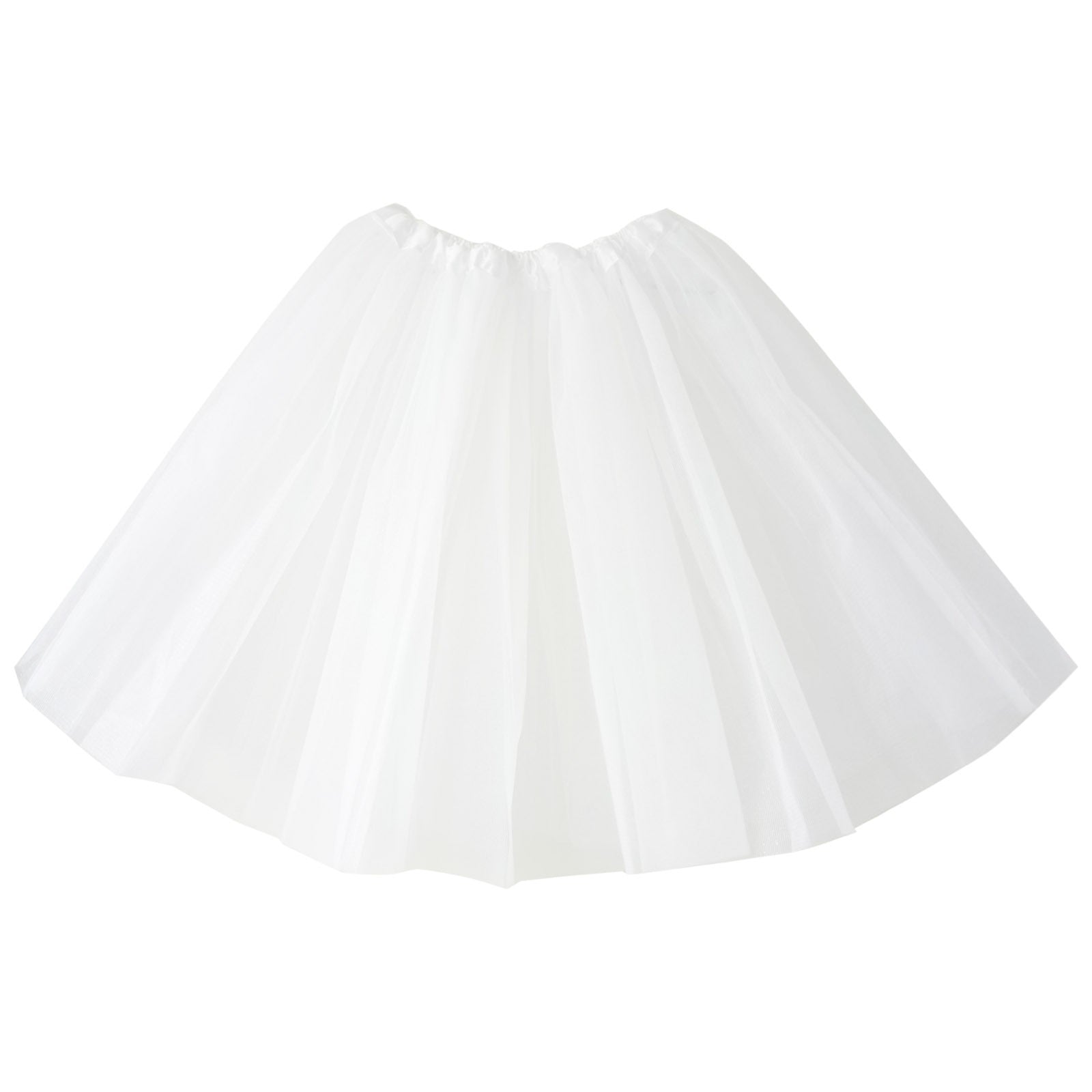 Women’s Fluffy Mini Tutu Skirt – Classic Pleated Dancewear - Premium tutu from Lizard Vigilante - Just $17.99! Shop now at Lizard Vigilante