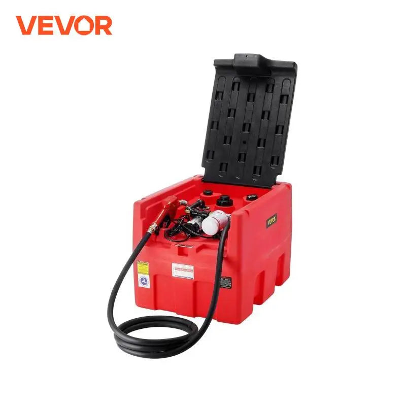 VEVOR 48 Gallon Portable Diesel Fuel Tank with 12V Electric Pump – 10.6GPM Flow Rate & 13.1ft Hose – Gasoline & Diesel Fuel Transfer Tank for Ultimate Fuel Mobility - Premium pump from Lizard Vigilante - Just $1211.08! Shop now at Lizard Vigilante