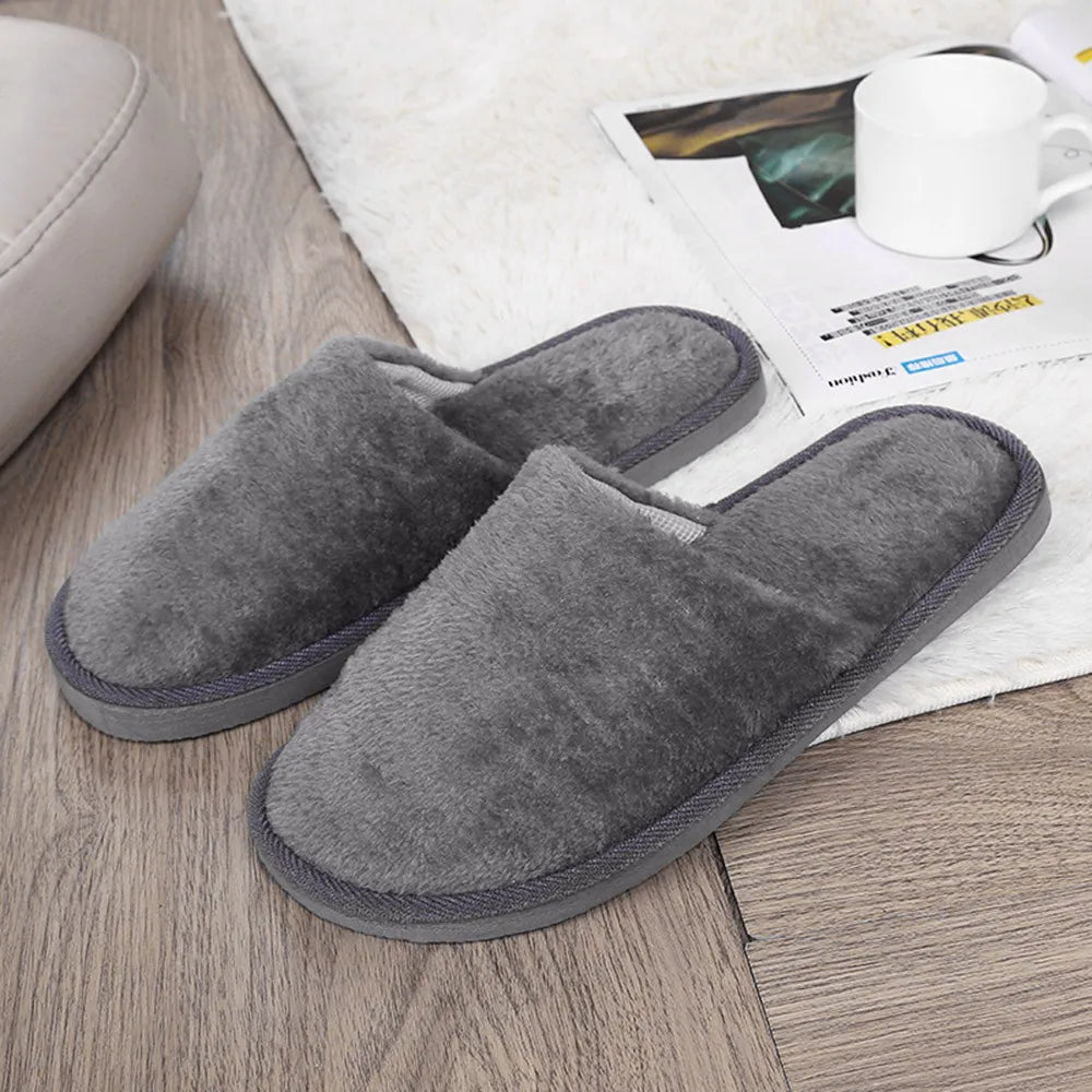 Cozy Winter Slippers for Men - Warm, Soft, and Anti-Slip - Premium slippers from Lizard Vigilante - Just $23.88! Shop now at Lizard Vigilante