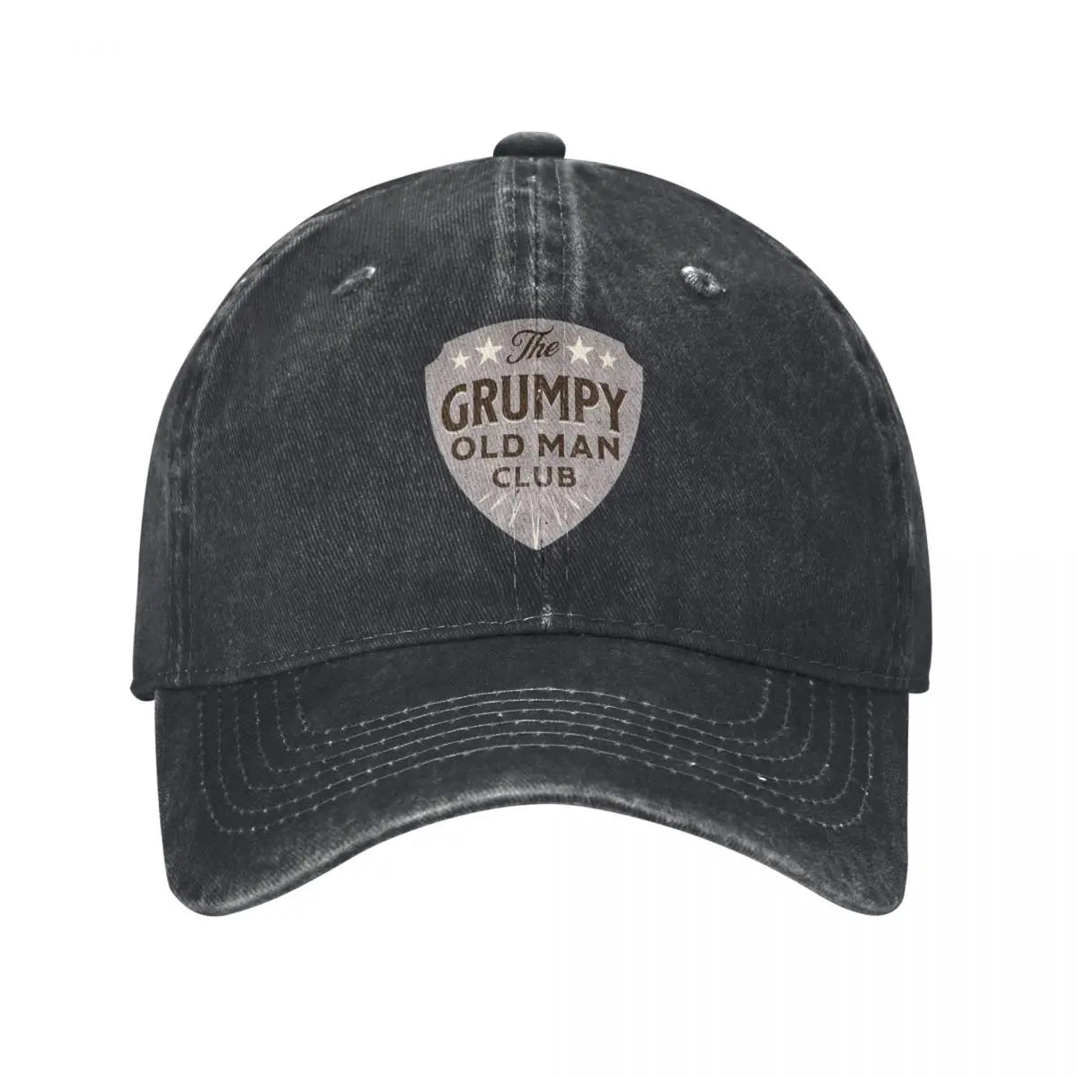 The Grumpy Old Man Club Baseball Cap – Classic Trucker Hat for Dad and Granddad - Premium T-Shirts from Lizard Vigilante - Just $23.88! Shop now at Lizard Vigilante