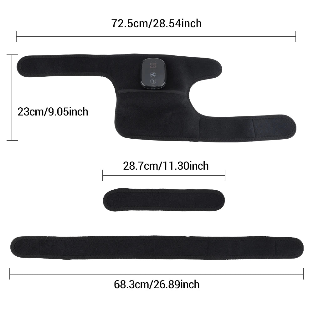 Hellfire 3-In-1 Shockwave Heated Knee Armor