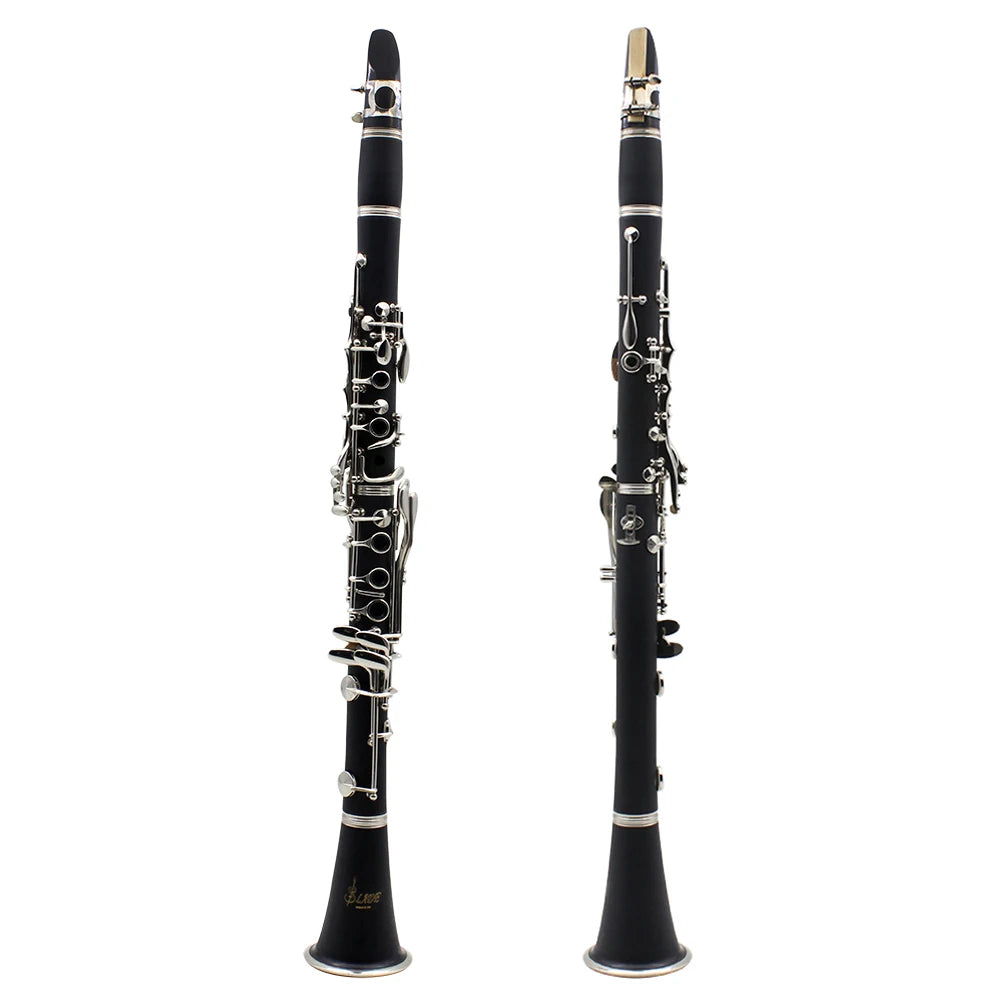 SLADE Bb Clarinet – 17 Keys Professional Bakelite Tenor Clarinet, Nickel Silver Keys, with Carrying Case, Reed, and Accessories - Premium clarinet from Lizard Vigilante - Just $201.08! Shop now at Lizard Vigilante