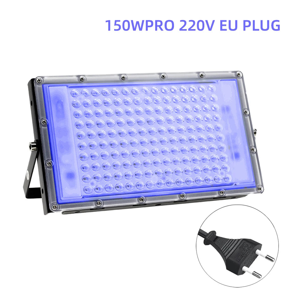 ALIEN 50W 100W LED UV Black Lights Stage Blacklight Ultraviolet Flood Effect Light for Halloween Xmas Dance DJ Disco Party Bar - Premium  from Lizard Vigilante - Just $17.99! Shop now at Lizard Vigilante