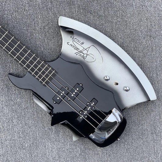 KISS Forestwind Gene Simmons Signature 4-String AXE Electric Bass Guitar | Premium Quality Musical Instrument - Premium bass guitar from Lizard Vigilante - Just $479.99! Shop now at Lizard Vigilante