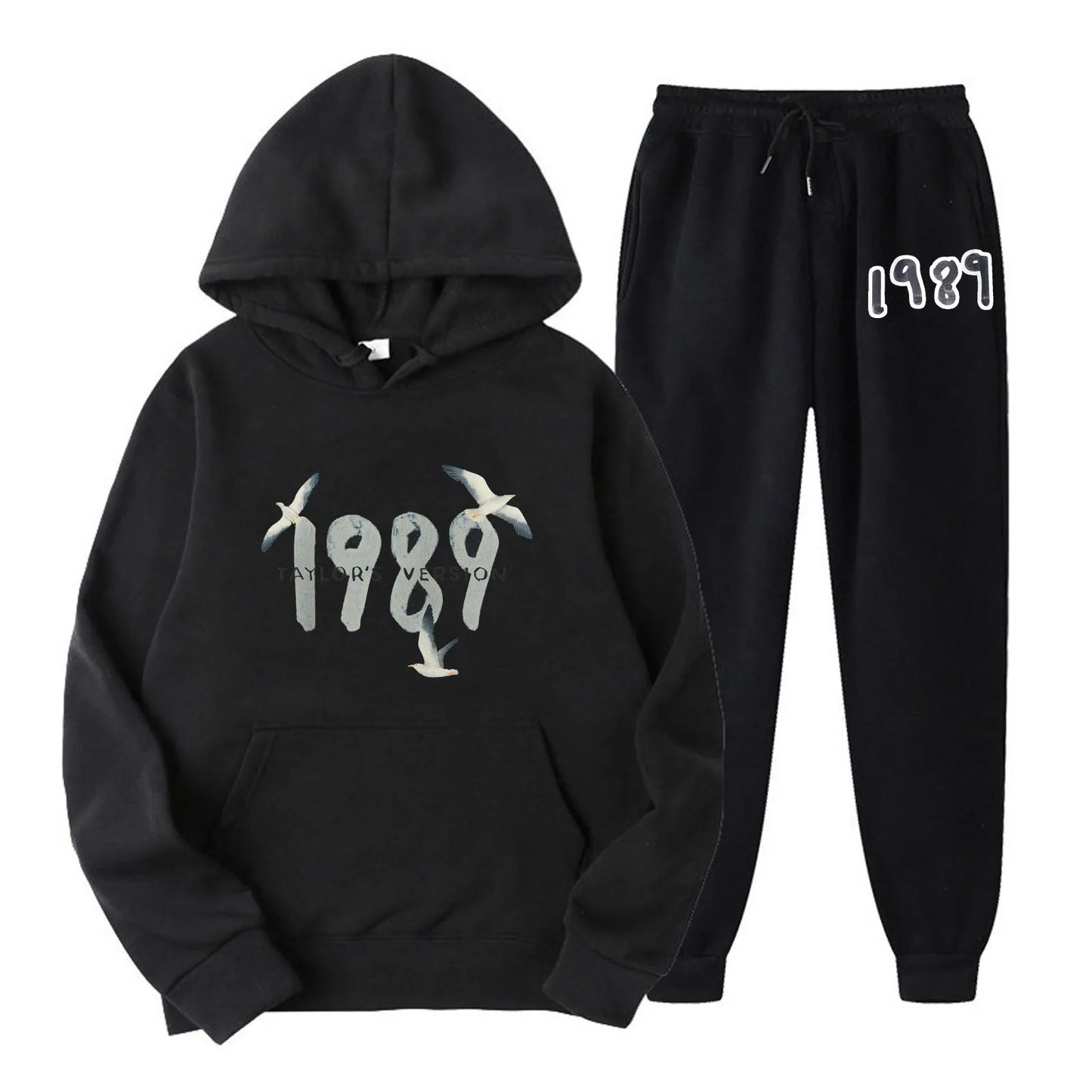 Taylor The Eras Tour Sweatshirt & Sweatpants 2-Piece Set – Unisex Tracksuit Inspired by Midnight Album - Premium hoodie set from Lizard Vigilante - Just $43.88! Shop now at Lizard Vigilante