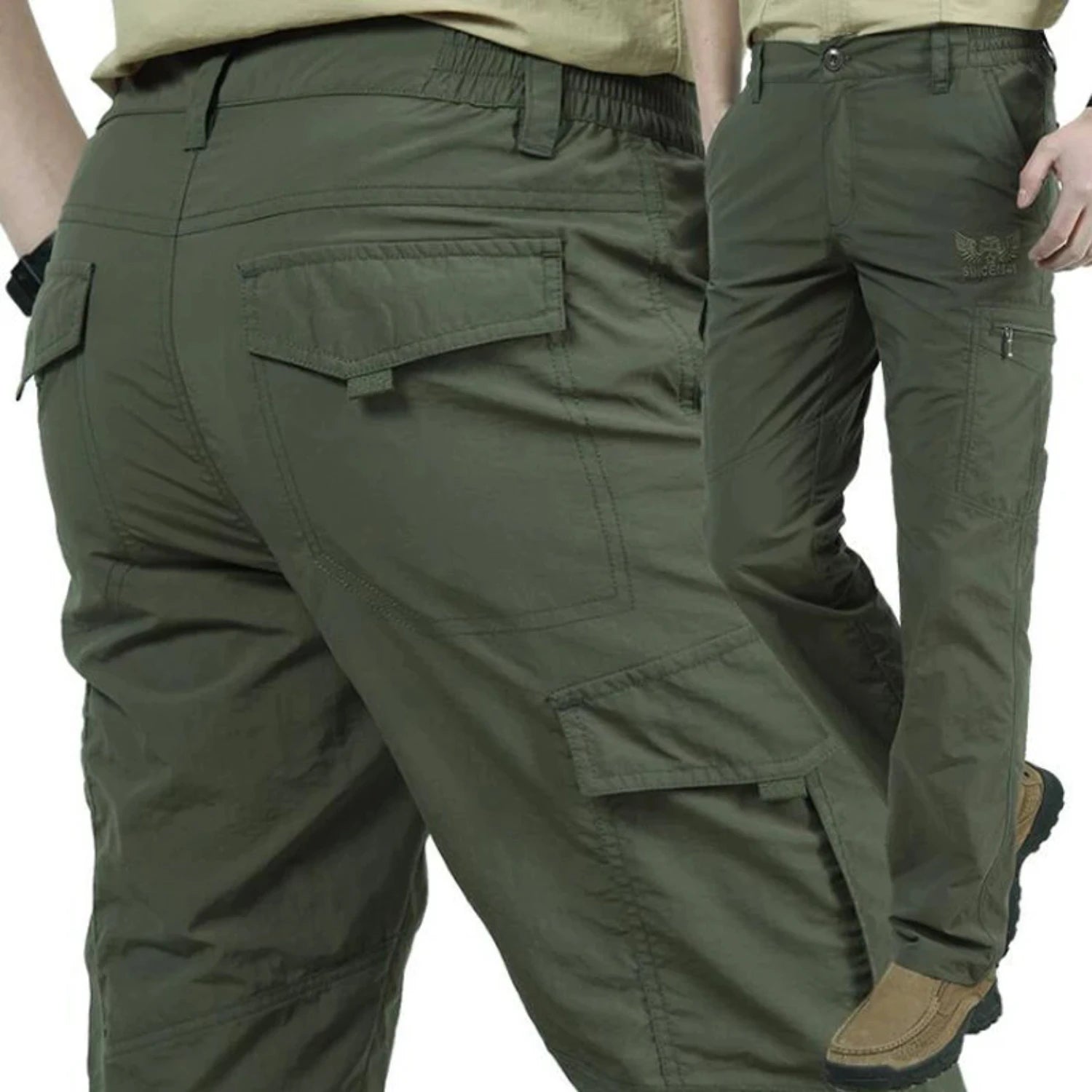 Men’s Quick-Dry Hiking Pants – Lightweight, Breathable Outdoor Trousers for Trekking, Climbing & Fishing - Premium pants from Lizard Vigilante - Just $32.99! Shop now at Lizard Vigilante