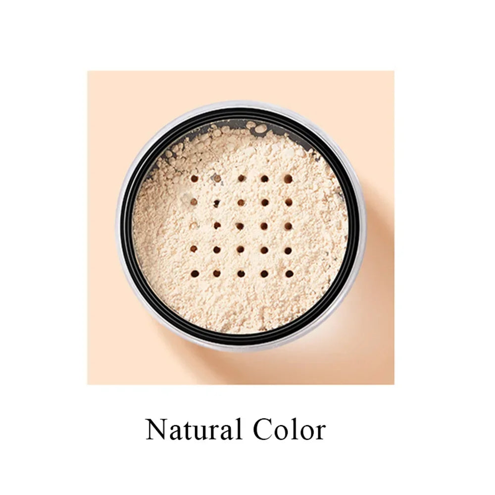Professional Loose Powder Oil Control Anti-Sweat Waterproof Matte Base Makeup Long-lasting Translucent Mist Face Setting Powder