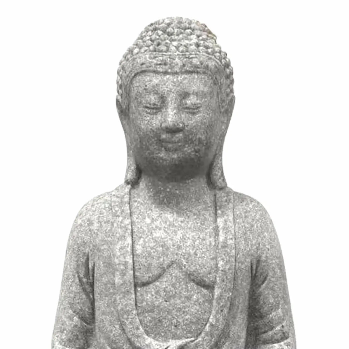 Buddha Statue Hand Carved Buddhism Decorative Figurine Buddha Sculpture for Living Room Home Shop Tabletop Indoor Outdoor