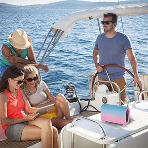 Portable Bluetooth Speakers, PX7 Waterproof Wireless Speaker HD Sound,Up to 12H Playtime, TWS Pairing, For Home/Party/Outdoor