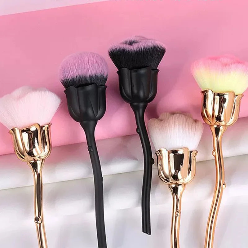 Flower Rose Nail Brush