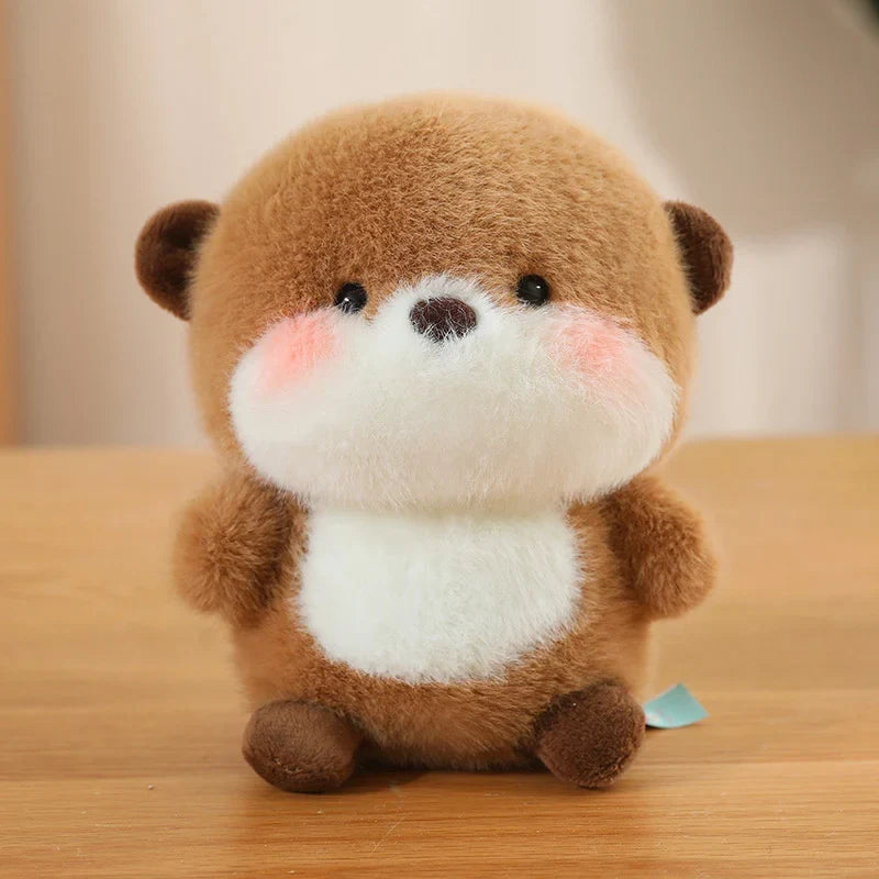 Cute Sitting Animal Plush Toys – Red Panda, Fox, Sloth & More