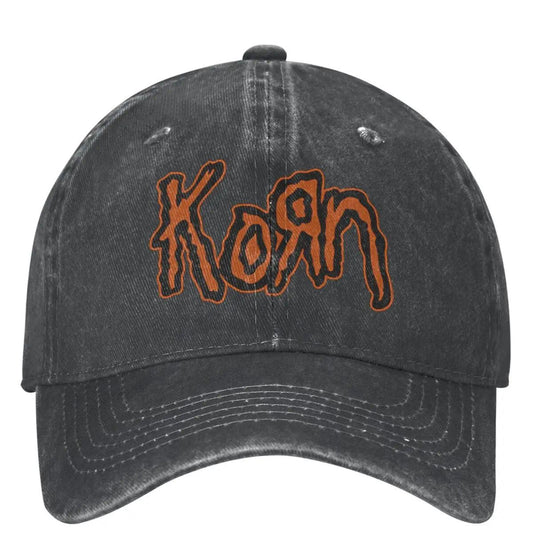 Metal Korn Music Band Rock Baseball Caps Merch For Men Women Vintage Distressed Washed Hats Casquette Dad Hat Adjustable - Lizard Vigilante
