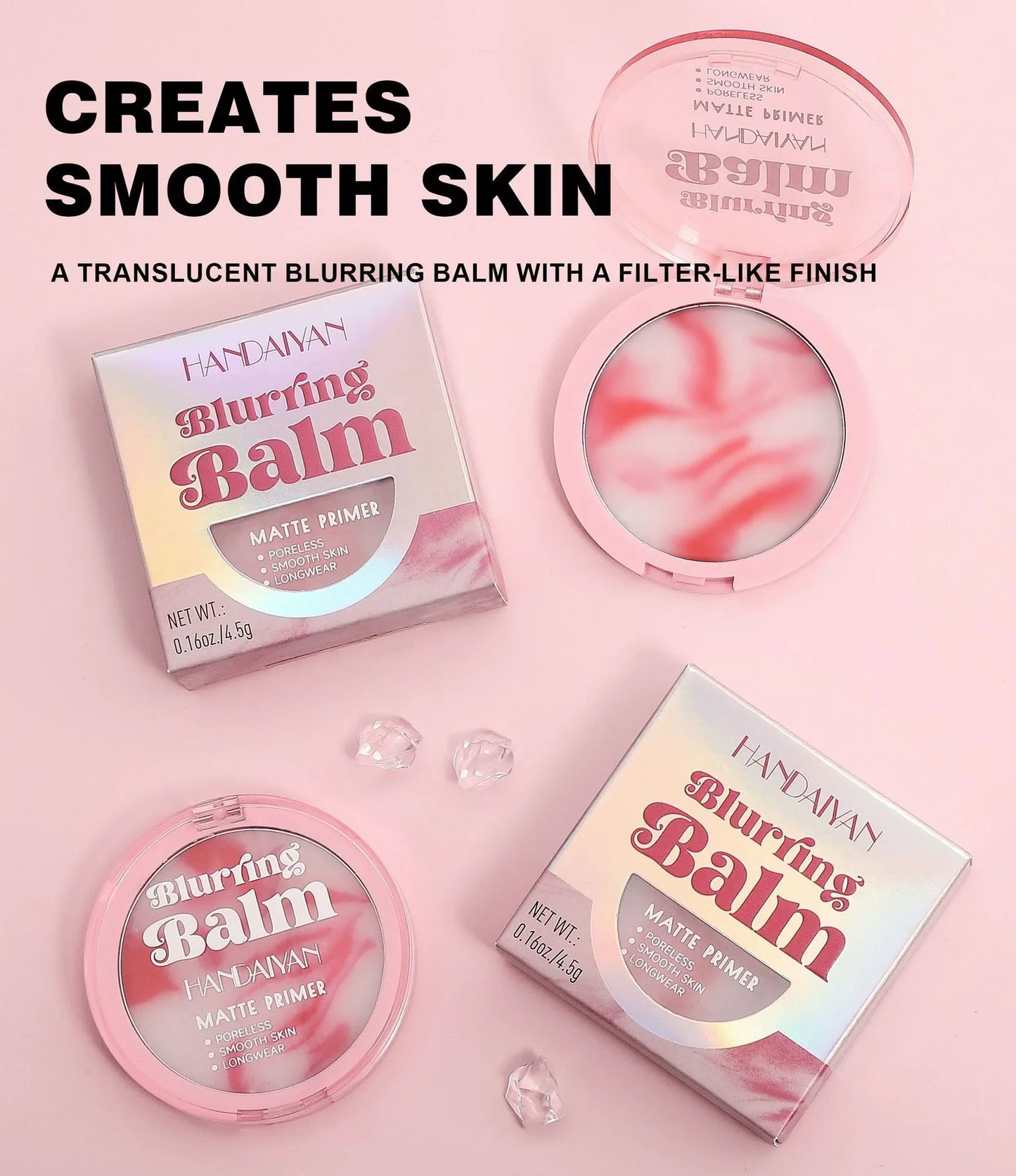 Powder-free Powder Makeup Touch-up Waterproof Oil Control Foundation Powder Invisible Pores Long-lasting Concealer Powder.