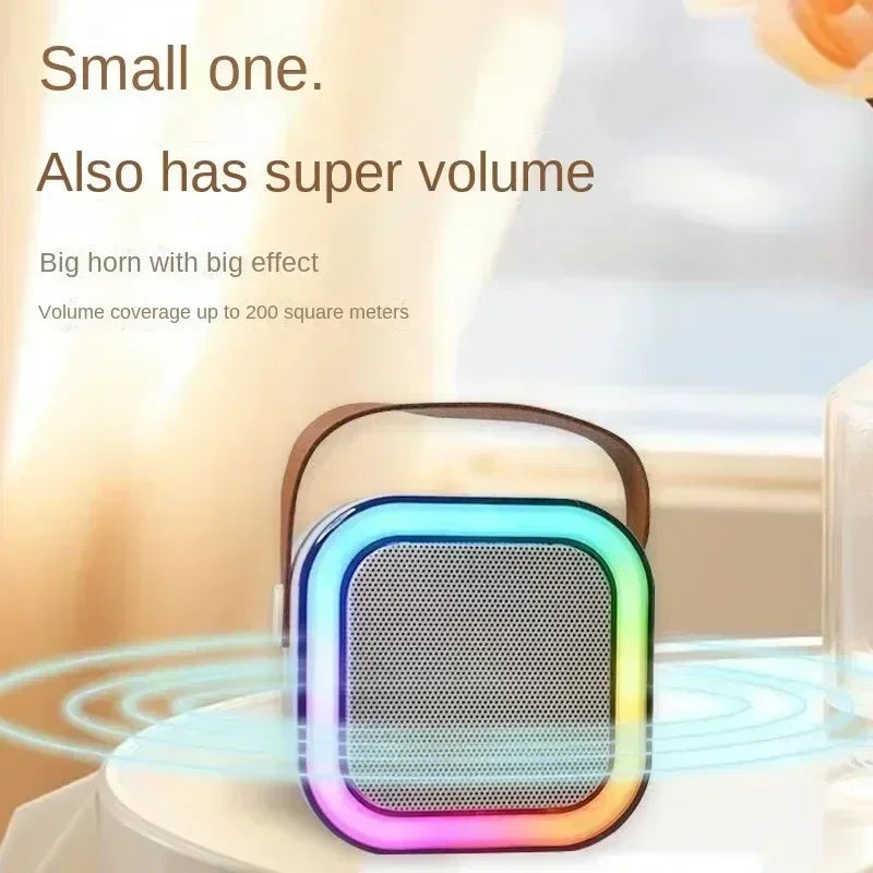 Wireless Bluetooth singing karaoke speaker microphone speaker microphone home family ktv integrated mobile phone handheld