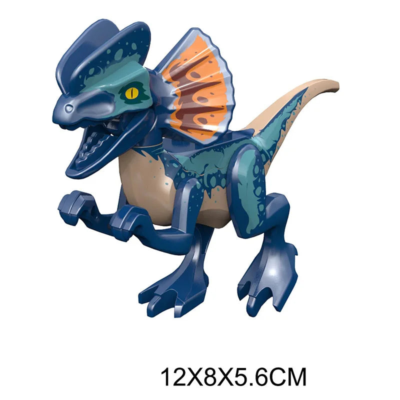 Dinosaurs Figures Bricks Building Blocks Velociraptor Jurassic Dino World Large T-Rex Triceratops Indominus Rex Toys For Kids - Premium toys from Lizard Vigilante - Just $1.99! Shop now at Lizard Vigilante