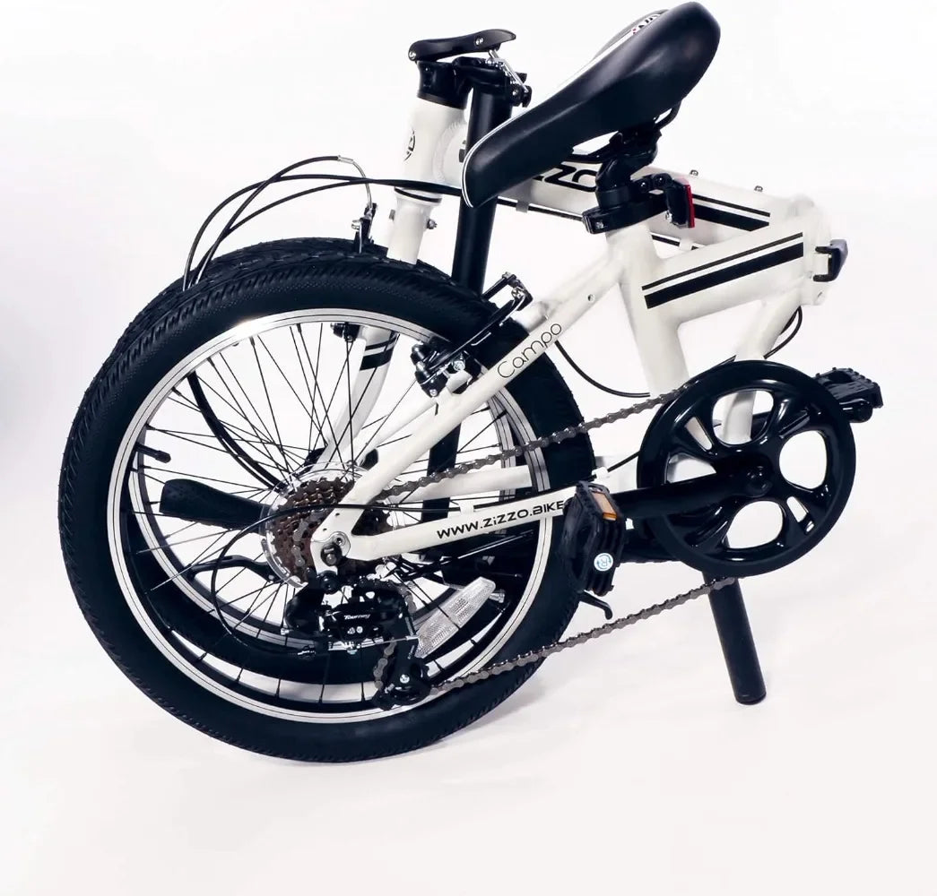 Campo 20 inch Folding Bike with 7-Speed Adjustable Stem Light Weight Frame - Premium  from Lizard Vigilante - Just $442.99! Shop now at Lizard Vigilante