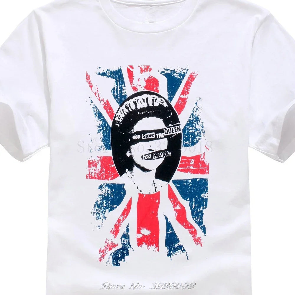 Sex Pistols T Shirt Hot Sale Clothes O-Neck Short Johnny Rotten Sid Vicious Design T Shirts For Men Cotton T Shirts Brand Clothing Tops Tees - Lizard Vigilante