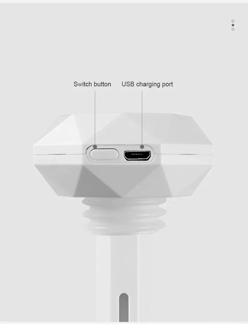 LED Lamp Air Humidifier USB Essential Oil Diffuser Car Purifier Aroma Anion Mist Maker with Romantic Light Portable Humidifier