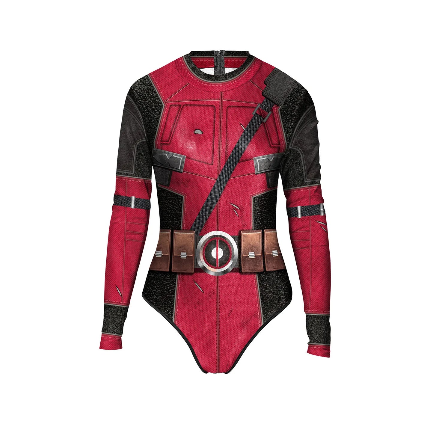 Sexy Superhero Cosplay Swim Bodysuit For Women — Spider, Iron, Deadpool-Inspired 3D Print Costume