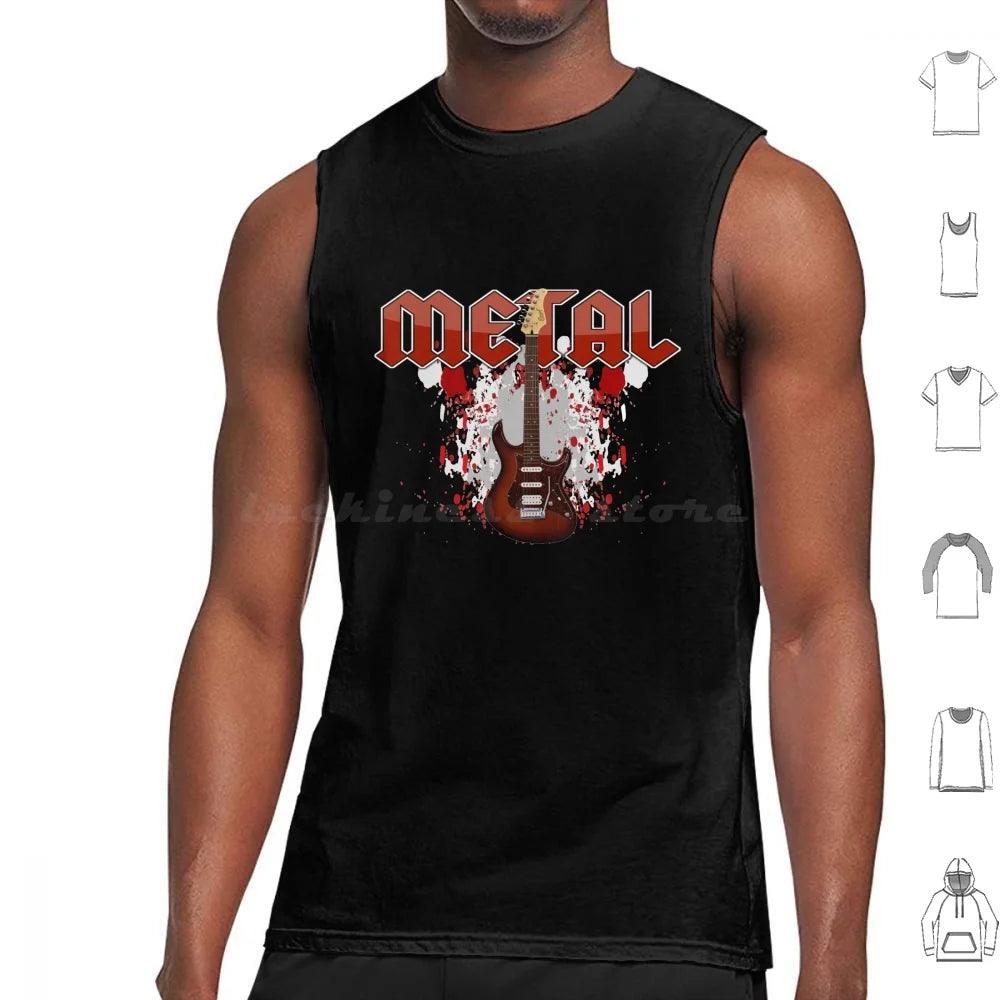 Metal Tank Tops Print Cotton Music Skull Metal Guns N Roses Guns And Roses Guns Roses Pantera Ozzy Osbourne Black - Premium  from Lizard Vigilante - Just $21.99! Shop now at Lizard Vigilante