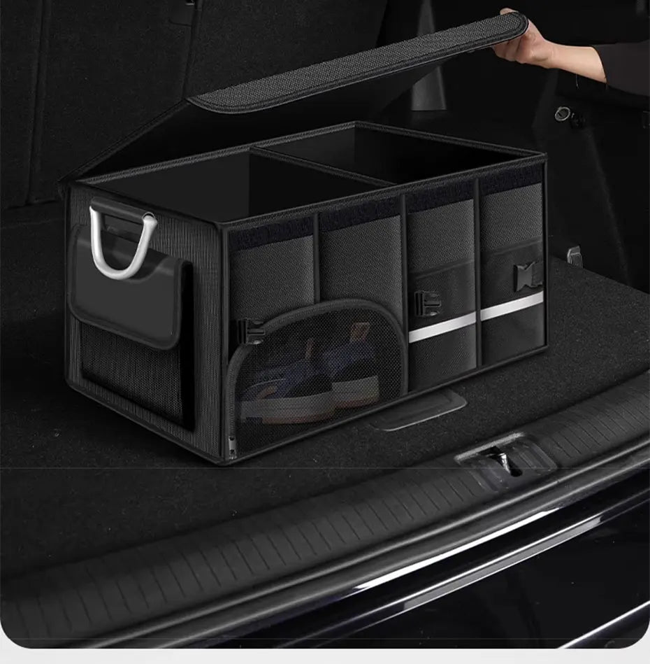 SEAMETAL Large Capacity Car Trunk Organizer 36L/72L/110L Foldable Car Storage Box Waterproof Storage Bag for Fishing Camping - Premium  from Lizard Vigilante - Just $8.99! Shop now at Lizard Vigilante