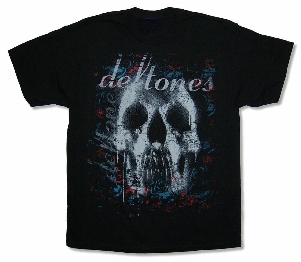 Deftones 2025 Cotton Band T-Shirt – Oversized Hip Hop Rock Tee For Men And Women