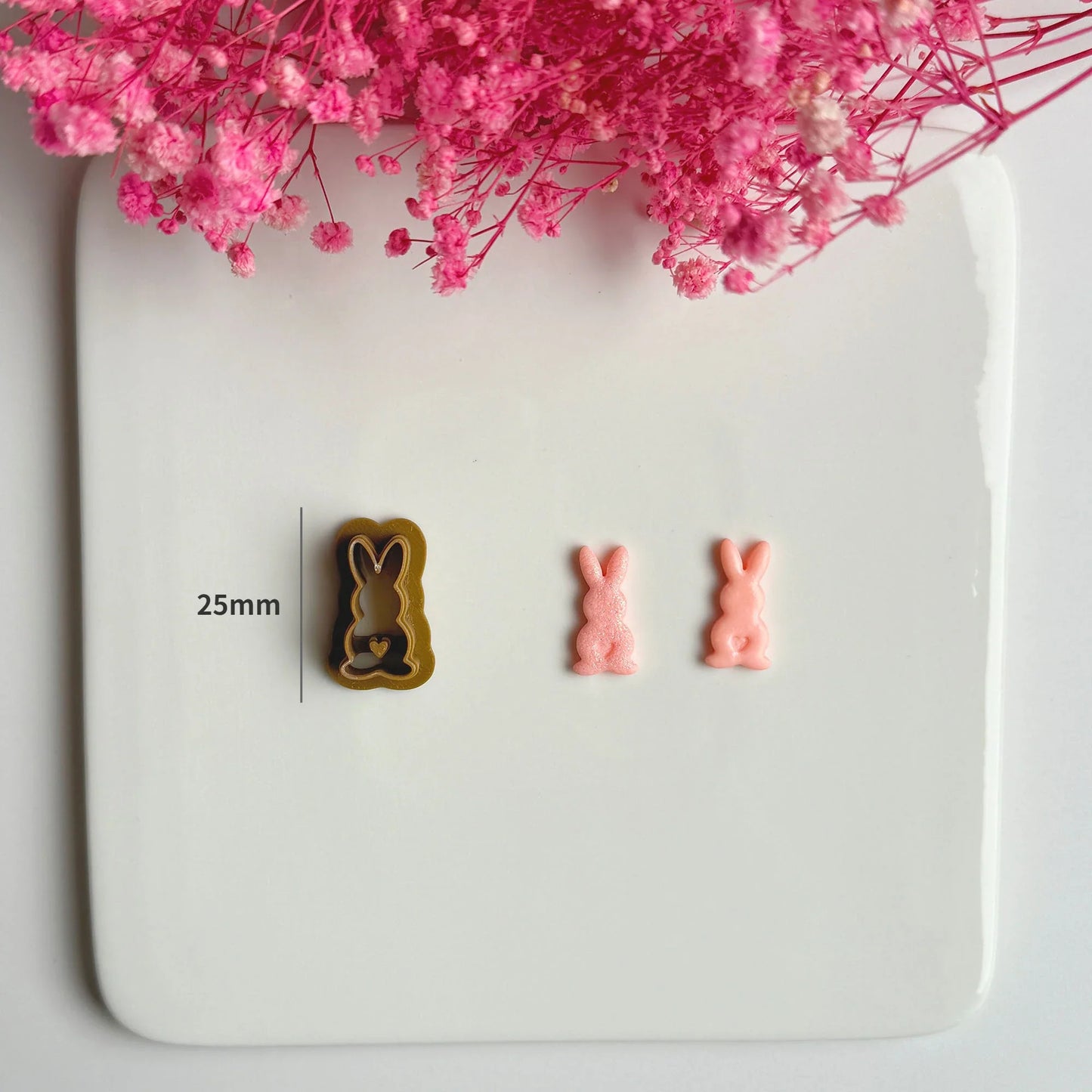 Easter Series Cute Cartoon Rabbit Carrot Shape Polymer Clay Cutters For DIY Earrings Jewelry Makings Embossing Cutting Die