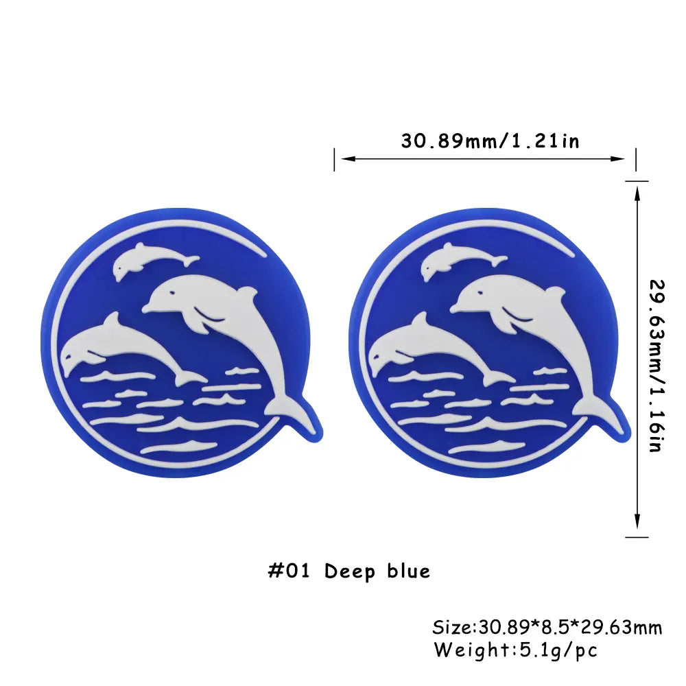 Kovict 5/10Pcs New Focal Silicone Beads Easter Series Bead For Jewelry Making DIY  KeyChain Bracelet Necklace Pen Accessories