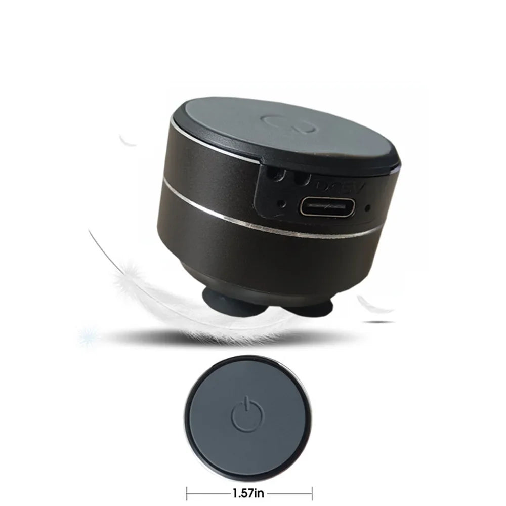 Wireless Bluetooth Vibration Speakers Mini Bone Conduction Speaker Stereo Audio Digital TWSDropshipping Portable Metal Speaker