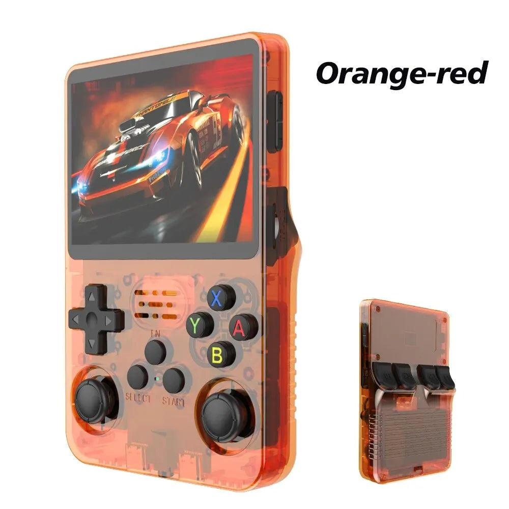 Open Source R36S Retro Handheld Video Game Console Linux System 3.5 Inch IPS Screen Portable Pocket Video Player R35S 64GB Games - Lizard Vigilante