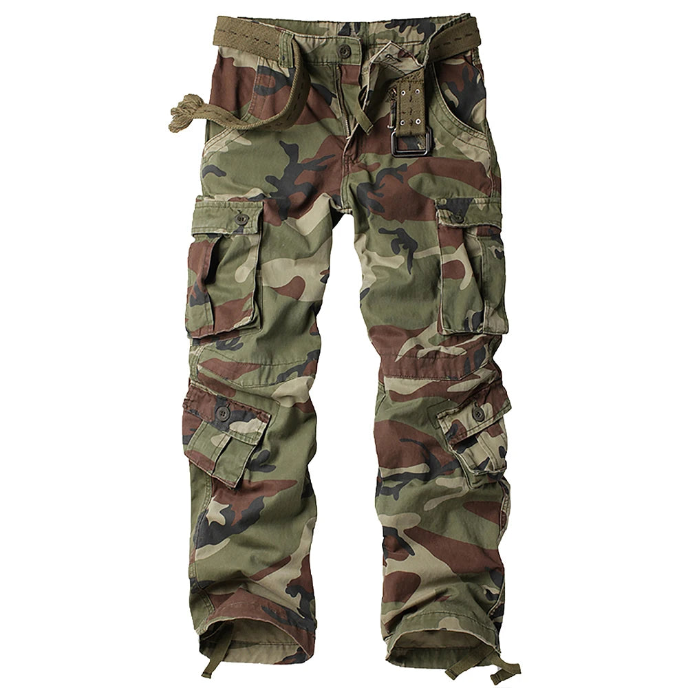 AKARMY Camo Cargo Pants – Tactical, Multi-Pocket Outdoor Essentials - Premium cargo pants from Lizard Vigilante - Just $48.99! Shop now at Lizard Vigilante