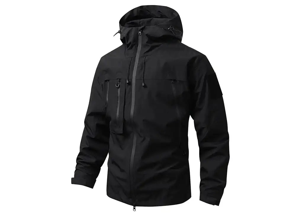 Autumn Men's Mountain Ski Jackets Outdoor Windbreaker Hiking Hooded Coats for Men Climbing Waterproof Jackets Raincoat Clothing