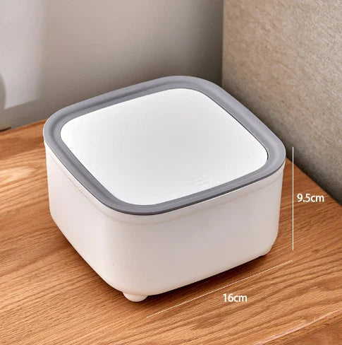 Cat Litter Box Bin Double Layer Cat Excrement Trash Can Fully Enclosed Large Capacity Cat Toilet Bedpan Pet Products Supplies