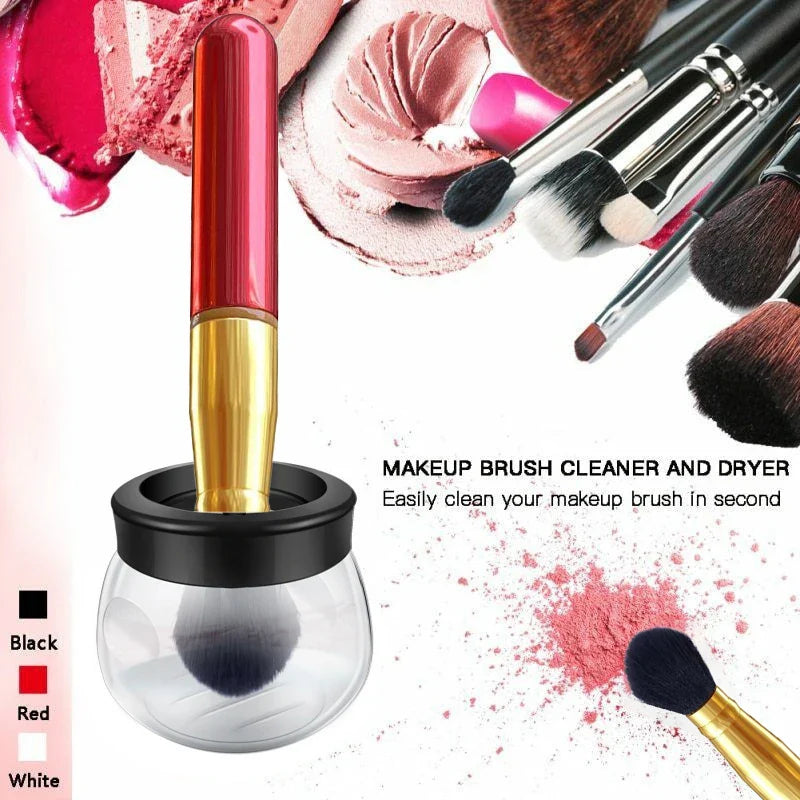 Electric Cosmetic Brush Foundation Blush Loose Powder Washable Tool Battery Type Makeup Brush Vibration Gears Beauty Brush