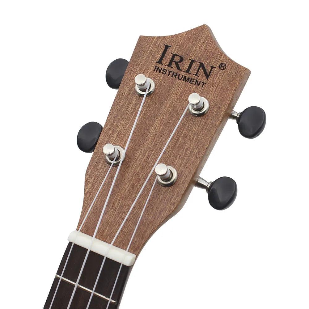 IRIN 21 Inch Ukulele 4 Strings Hawaiian Guitar Sapele Love Shape Guitarra Ukulele With Bag Tuner Strings Capo Parts & Accessory - Lizard Vigilante