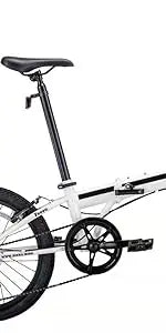 Campo 20 inch Folding Bike with 7-Speed Adjustable Stem Light Weight Frame - Premium  from Lizard Vigilante - Just $442.99! Shop now at Lizard Vigilante