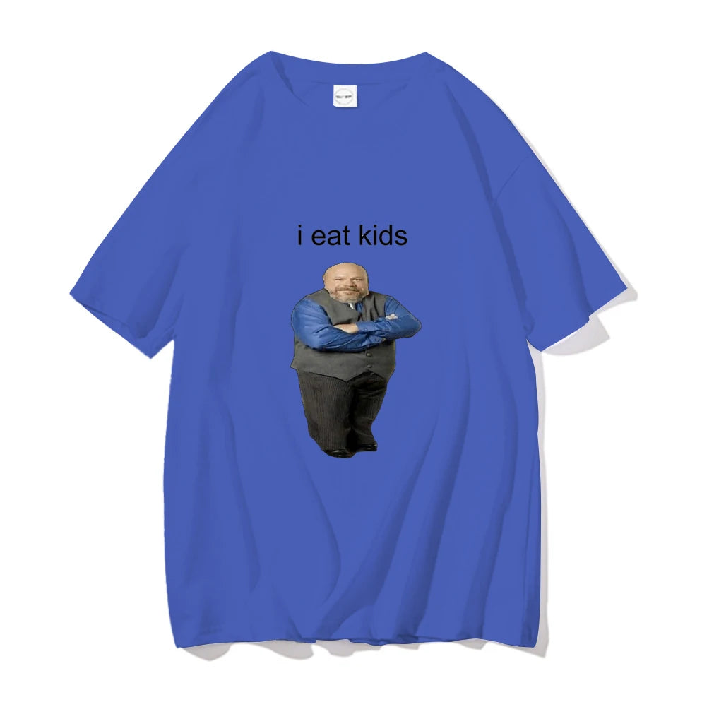 I Eat Kids - The Bold Bertram Tee That Sparks Conversation - Premium tee from dsers - Just $24.88! Shop now at Lizard Vigilante