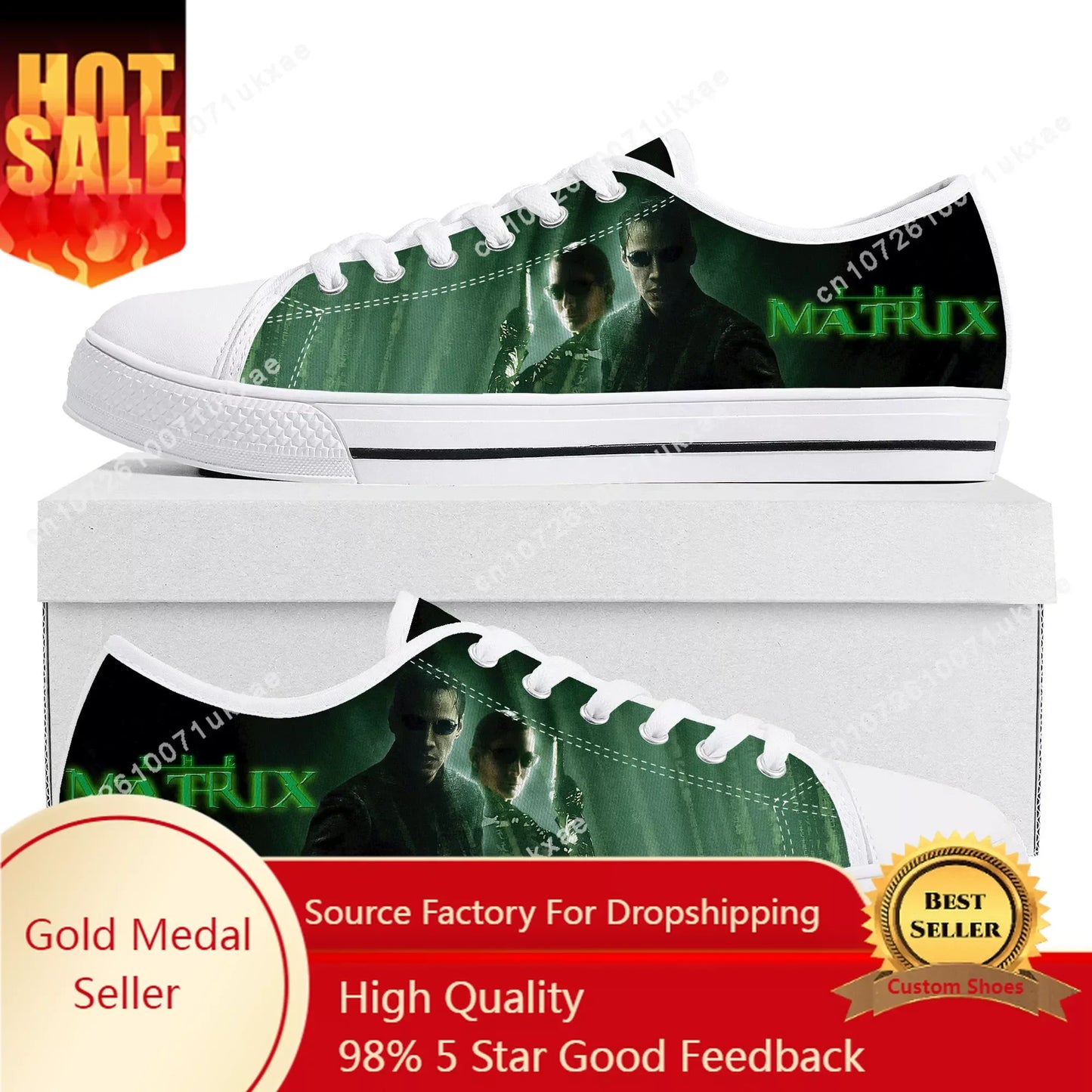 The Matrix Sneakers Movie Low Top Shoes Mens Womens Teenager Canvas High Quality Sneaker Casual ennis shoes - Premium sneakers from Lizard Vigilante - Just $39.99! Shop now at Lizard Vigilante