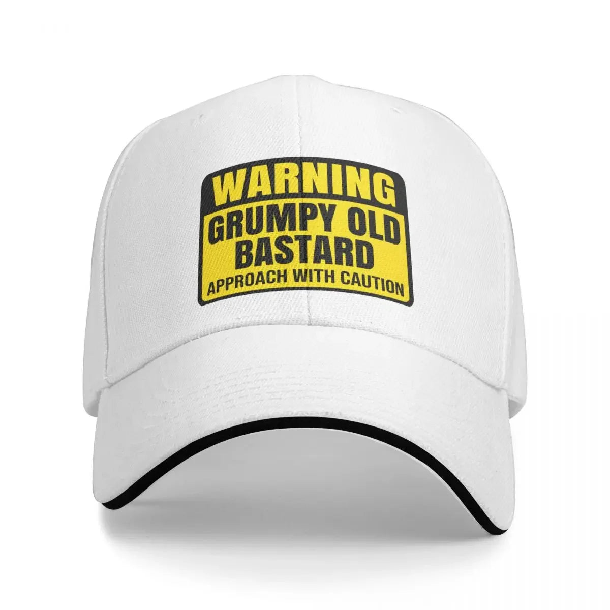 Grumpy Old Bastard Baseball Cap – Funny Warning Sign Hat for Men & Women, Adjustable Fit - Premium hat from Lizard Vigilante - Just $23.88! Shop now at Lizard Vigilante