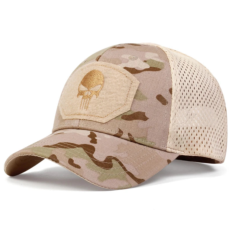 Unisex Skull Embroidered Baseball Cap - Adjustable Casual Sunscreen Hat - Premium Hat from Lizard Vigilante - Just $18.99! Shop now at Lizard Vigilante