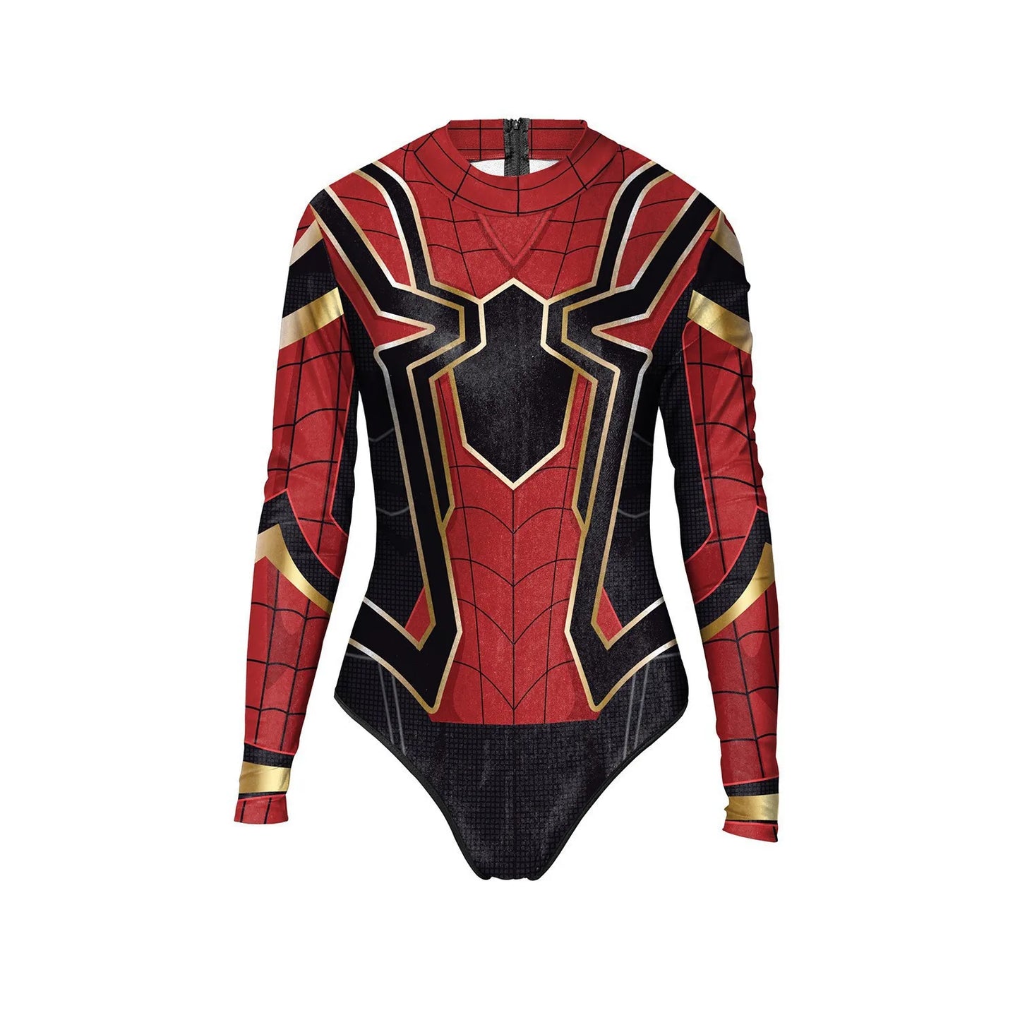 Sexy Superhero Cosplay Swim Bodysuit For Women — Spider, Iron, Deadpool-Inspired 3D Print Costume