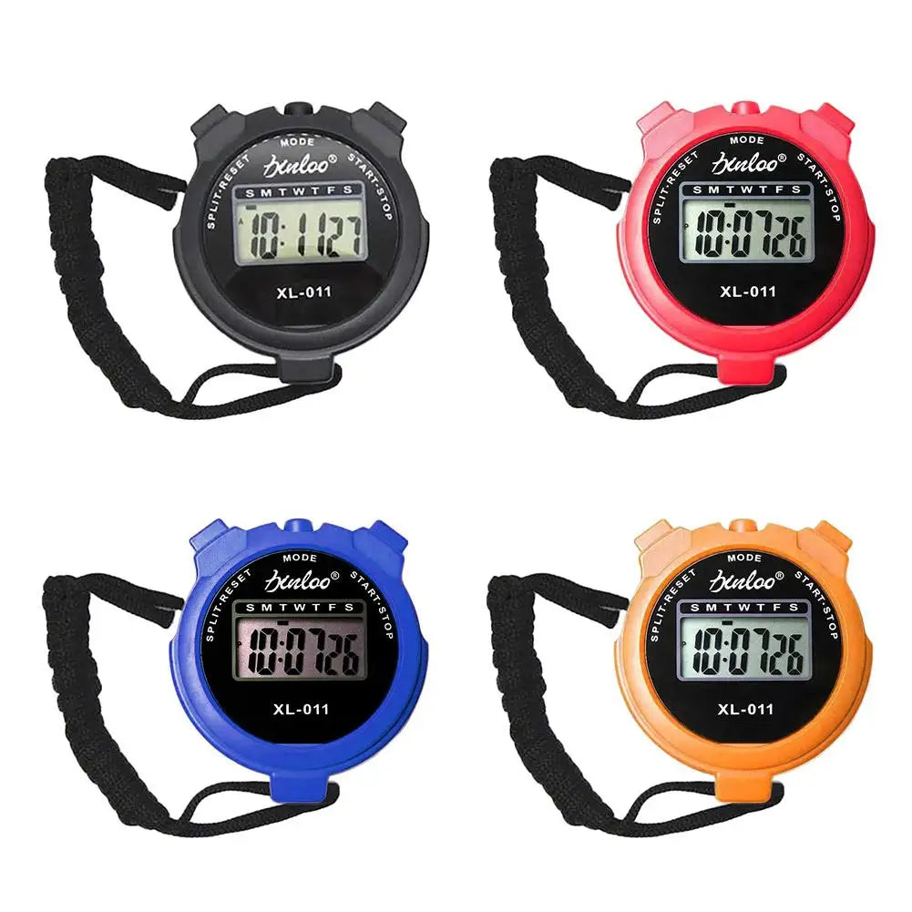 Handheld Sports Stopwatch Track Coach Digital Fitness Stop Watch Timer Counter Multifunctional Stopwatch Electronic Counter - Premium  from Lizard Vigilante - Just $17.89! Shop now at Lizard Vigilante