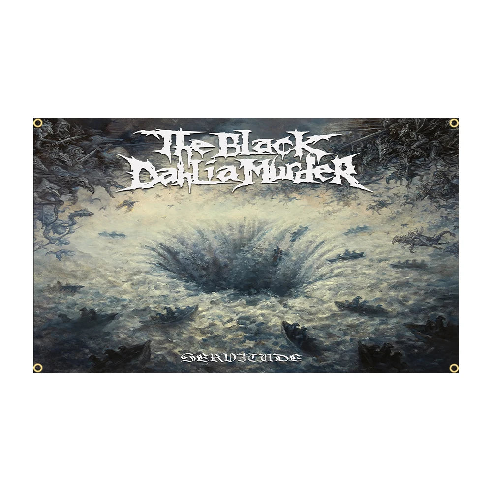 American Deadcore The Black Dahlia Murder Flag – 3x5 Ft Polyester Rock Banner for Decor and Tapestry - Premium flag from Lizard Vigilante - Just $13.99! Shop now at Lizard Vigilante